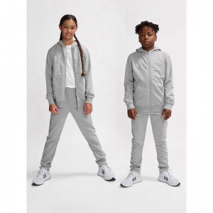 Hummel Go 2.0 Zip Hoodie Kinder Grau | 564498-056