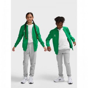 Hummel Go 2.0 Zip Hoodie Kinder Grün | 824761-230