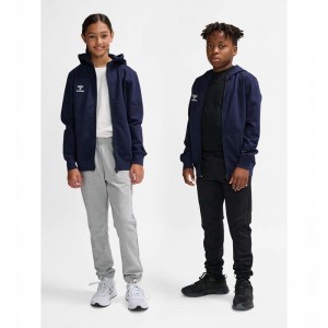 Hummel Go 2.0 Zip Hoodie Kinder Navy | 810251-516