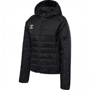 Hummel Go Quilted Hood Jacken Damen Schwarz | 542353-023