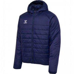 Hummel Go Quilted Hood Polo Shirts Herren Navy | 428099-769