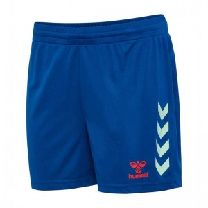 Hummel Graphic Universe Kurze Hose Damen Blau | 923011-841