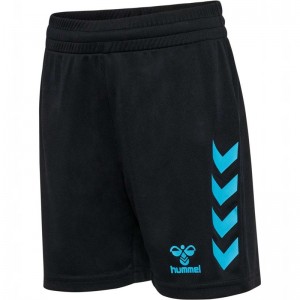 Hummel Graphic Universe Kurze Hose Kinder Schwarz | 187081-377
