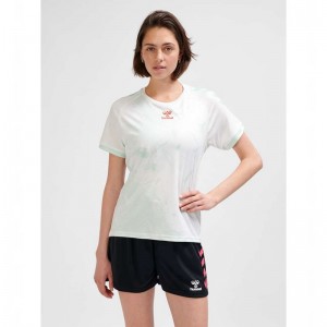 Hummel Graphic Universe Ss Trikot Damen Weiß | 476899-212