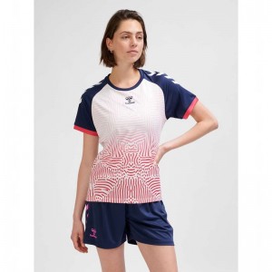 Hummel Graphic Universe Ss Trikot Damen Rosa | 987152-013