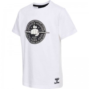 Hummel Harry Potter T-shirts Kinder Weiß | 006194-978