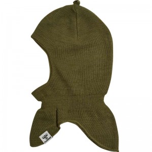 Hummel Hygge Balaclava Kinder Olivgrün | 312555-326