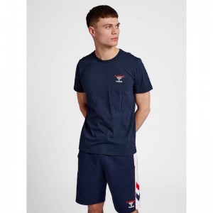 Hummel Ic Dayton Hoodie Herren Navy | 368815-943