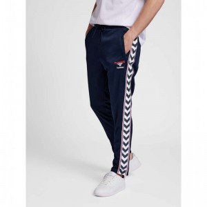 Hummel Ic Lerby Poly Tapered Hose Herren Navy | 957312-512