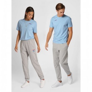 Hummel Ic Marty T-shirts Herren Blau | 619644-422