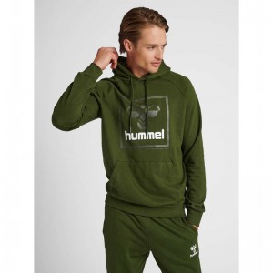 Hummel Isam 2.0 Hoodie Herren Grün | 492890-592