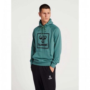 Hummel Isam 2.0 Hoodie Herren Grün | 998755-874