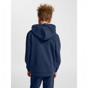 Hummel Jr Base Hoodie Kinder Navy | 148209-144