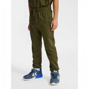 Hummel Jr Base Regular Hose Kinder Grün | 155596-667