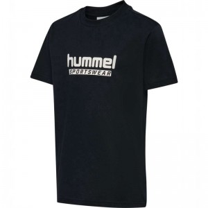 Hummel Jr Base S/S T-shirts Kinder Schwarz | 393091-188