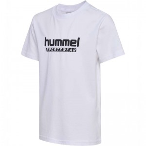 Hummel Jr Base S/S T-shirts Kinder Weiß | 015077-529