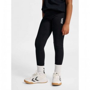 Hummel Jr Base Strumpfhose Kinder Schwarz | 729658-581
