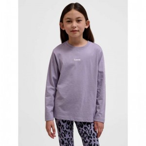 Hummel Jr Fast L/S Hose Kinder Lavendel | 638008-251
