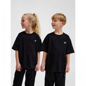 Hummel Jr Loose S/S Bee T-shirts Kinder Schwarz | 022357-443