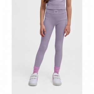 Hummel Jr Seamless Rib Mw Strumpfhose Kinder Lavendel | 330737-978