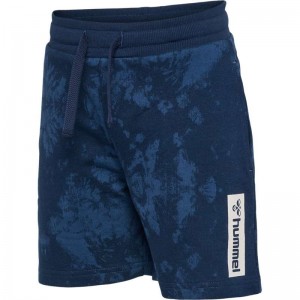 Hummel Jump Aop Kurze Hose Kinder Schwarz | 791081-942