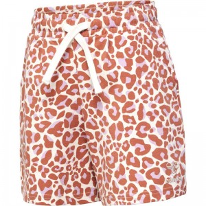 Hummel Jumpy Aop Kurze Hose Kinder Rot | 957491-674