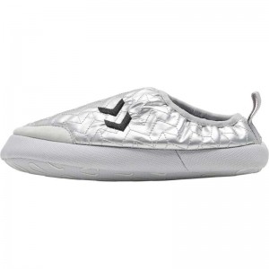 Hummel Junior Hausschuhe Kinder Silber | 581381-374