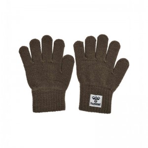 Hummel Kvint Handschuhe Kinder Braun | 207454-930