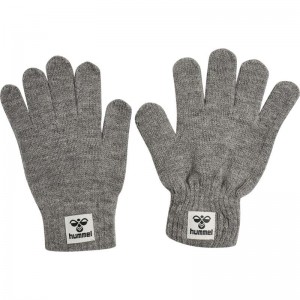 Hummel Kvint Handschuhe Kinder Grau | 904123-053
