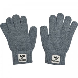 Hummel Kvint Handschuhe Kinder Grau | 979100-203