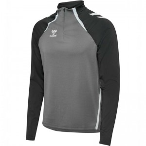 Hummel Lead 2.0 Half Zip T-shirts Damen Grau | 877903-515