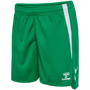 Hummel Lead 2.0 Kurze Hose Damen Grün | 008999-359