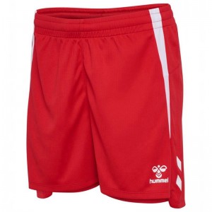 Hummel Lead 2.0 Kurze Hose Damen Rot | 291329-312