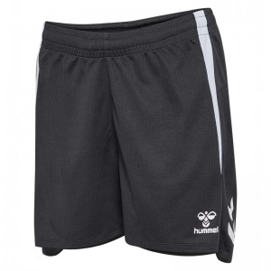 Hummel Lead 2.0 Kurze Hose Damen Schwarz | 590470-726