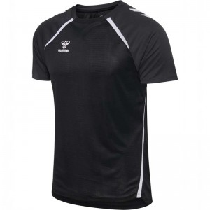 Hummel Lead 2.0 S/S Trikot Herren Schwarz | 636369-697