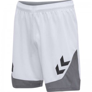 Hummel Lead Poly Kurze Hose Kinder Weiß | 048045-343