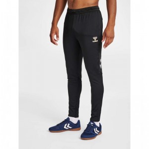 Hummel Lead Pro Football Hose Herren Schwarz | 265318-707