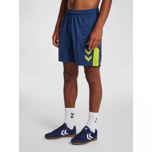 Hummel Lead Trainer Kurze Hose Herren Navy | 644154-976