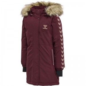 Hummel Leaf Tex Mäntel Kinder Bordeaux | 191527-231