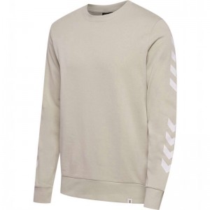 Hummel Legacy Chevron Sweatshirt Herren Beige | 815375-470