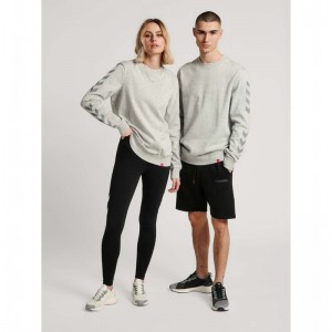Hummel Legacy Chevron Sweatshirt Herren Grau | 757356-447