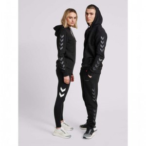 Hummel Legacy Hoodie Damen Schwarz | 031853-826