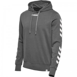 Hummel Legacy Hoodie Herren Grau | 535128-170