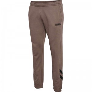 Hummel Legacy Regular Plus Hose Herren Braun | 366828-722