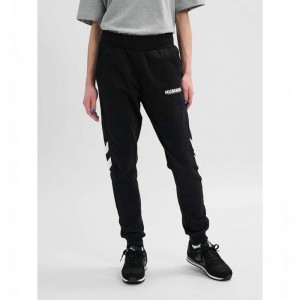 Hummel Legacy Tapered Hose Damen Schwarz | 100509-173