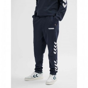 Hummel Legacy Tapered Hose Herren Navy | 804842-861