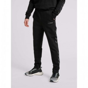 Hummel Legacy Tapered Hose Herren Schwarz | 907944-223