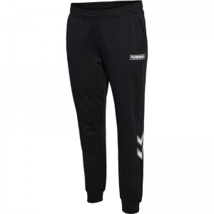 Hummel Legacy Wo Regular Plus Hose Damen Schwarz | 204281-590