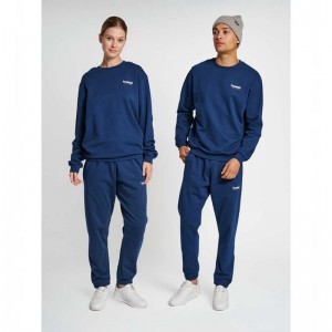 Hummel Lgc Austin Sweatshirt Herren Navy | 364387-529