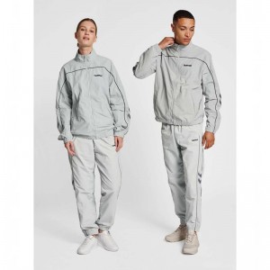 Hummel Lgc Celab Wov Zip Jacken Herren Grau | 134612-875